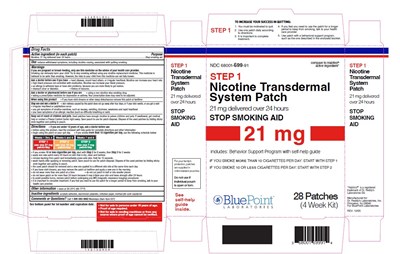 21mg 28 Patches (Nicotine Transdermal System Patch 21mg 28patches)